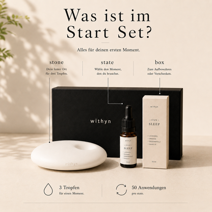 withyn Start Set · Duftritual zum Loslassen & Abschalten